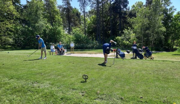 Junior spil på banen